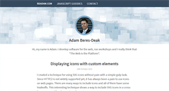 Desktop Screenshot of bdadam.com